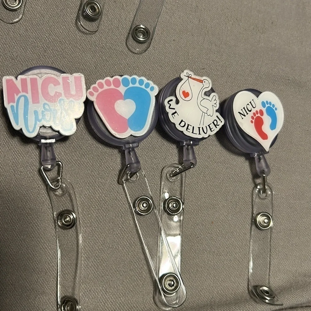 Retractable Nurse badge holders. Pick 3 for 10